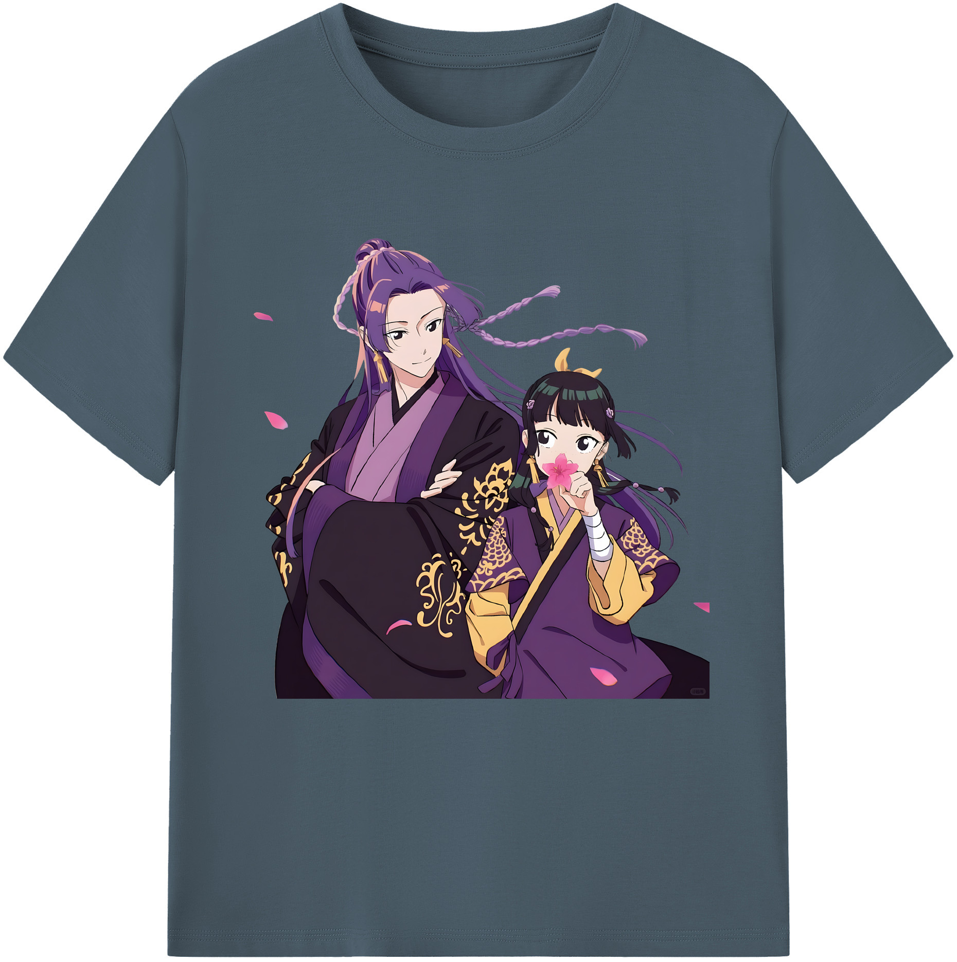 （画像用） 薬屋のひとりごと The Apothecary Diaries 綿100％半袖Tシャツ（フロントプリント）